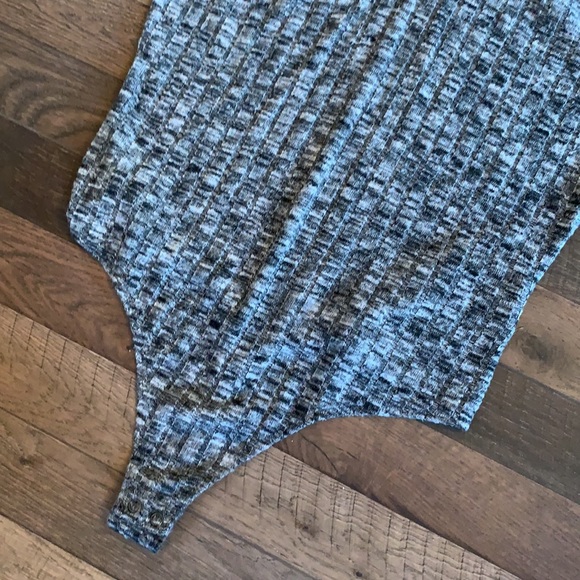 Express Ribbed Bodysuit - Picture 2 of 4